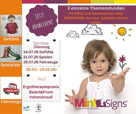MiniSigns – Bindungsorientierte Babygebärden (6–18 Monate)