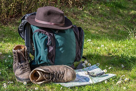 Mit der Bibel im Rucksack unterwegs