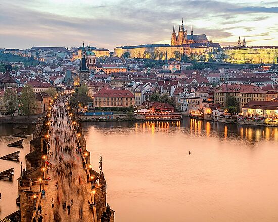 Prag: Die goldene Stadt 
an der Moldau