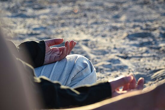 Angeleites Stuhlyoga